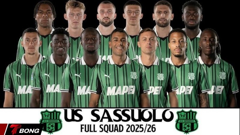 Đội hình mùa giải hiện tại của Sassuolo